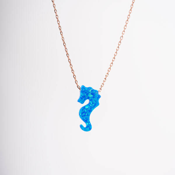 DARK BLUE SEAHORSE