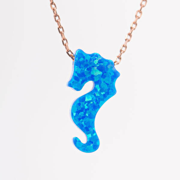 DARK BLUE SEAHORSE