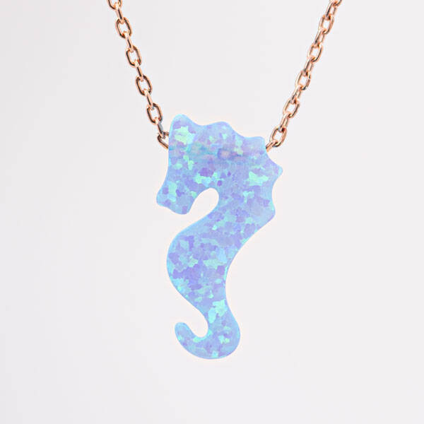 LIGHT BLUE SEAHORSE